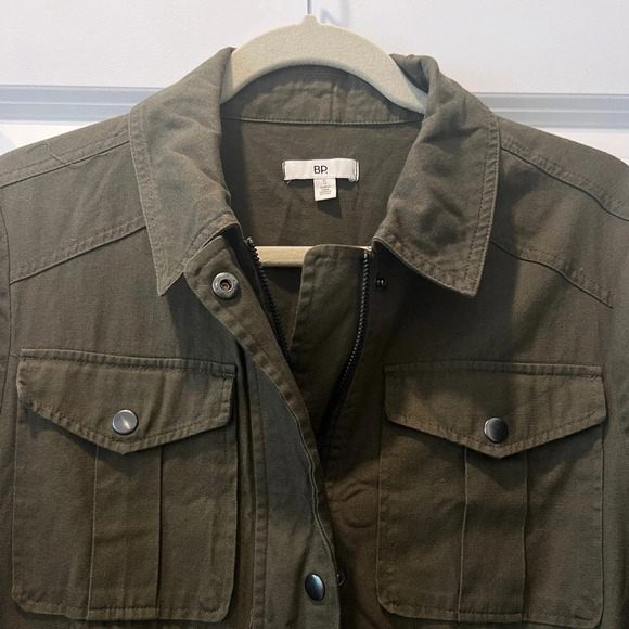 BP Utility Jacket Army Green Barn Jacket Outdoors Forest Woods Gorpcore Military - Picture 3 of 8